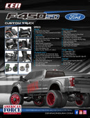 Ford F450 1/10 4WD Solid Axle RTR Truck