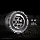 1.9 SR03 Beadlock Wheels Semigloss Silver (2)