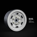 1.9 SR05 Beadlock Wheels Gloss White (2)
