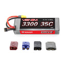 DRIVE 35C 3S 3300mAh 11.1V LiPo Hardcase Battery with UNI