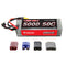 DRIVE 50C 3S 5000mAh 11.1V LiPo Hardcase Battery with UNI
