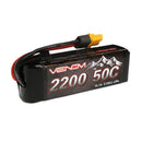 50C 3S 2200mAh 11.1V LiPo Battery with Universal 2.0 Plugs