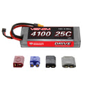 DRIVE 25C 2S 4100mAh 7.4V LiPo Hardcase Battery with UNI 2.0